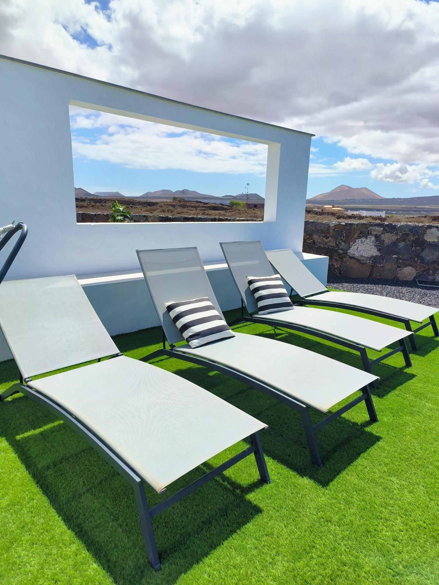 Villa Los Volcanes Lajares Esterno foto